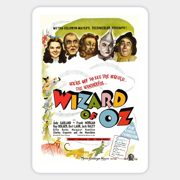 The Wizard of Oz Sticker by RockettGraph1cs